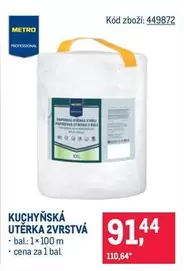 KUCHYŇSKÁ UTĚRKA 2VRSTVÁ