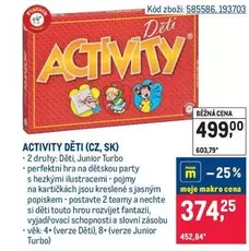 ACTIVITY DĚTI (CZ, SK)