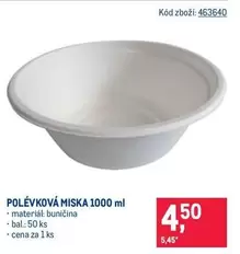 POLÉVKOVÁ MISKA 1000 ml