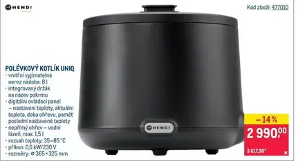 POLÉVKOVÝ KOTLÍK UNIQ