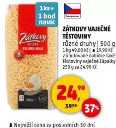 VAJEČNÉ TĚSTOVINY