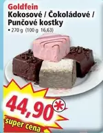 Super - Kokosové / Čokoládové / Punčové kostky