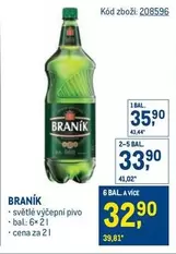 světlé výčepní pivo