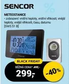 Sencor - METEOSTANICE [SWS 51 B]