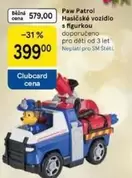 Hasičské vozidlo s figurkou