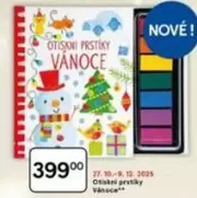 Otiskni prstíky Vánoce