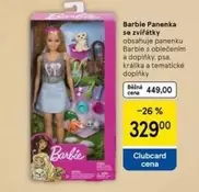 Barbie - Panenka se zvířátky