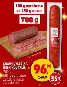 SALÁM VYSOČINA ŘEZNÍKŮV TALÍŘ