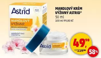 MANDLOVÝ KRÉM VÝŽIVNÝ