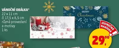 VÁNOČNÍ OBÁLKA