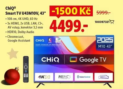 Smart TV U43M10V, 43"