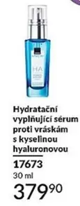 Hydratační vyplňující sérum proti vráskám s kyselinou hyaluronovou