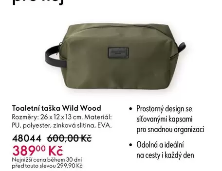 Toaletní taška Wild Wood