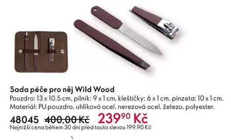 Sada péče pro něj Wild Wood