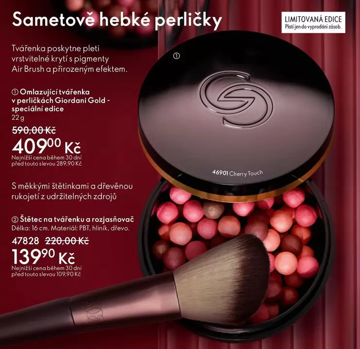 Sametově hebké perličky