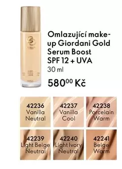 Up - Giordani Gold Serum Boost SPF 12 + UVA