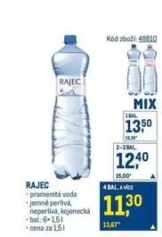 pramenitá voda, jemně perlivá, neperlivá, kojenecká