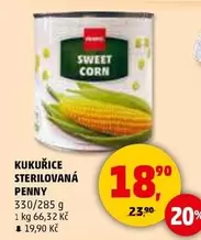 KUKUŘICE STERILOVANÁ