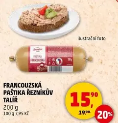 PAŠTIKA ŘEZNÍKŮν TALÍŘ