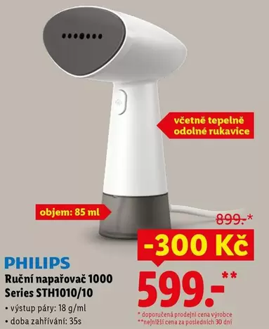 Philips - Ruční napařovač 1000 Series STH1010/10