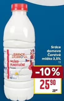 Čerstvé mléko 3,5%