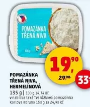 POMAZÁNKA TŘENÁ NIVA, HERMELÍNOVÁ