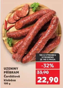 Čardášová klobása