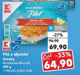 Filé z aljašské tresky