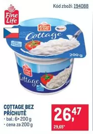 COTTAGE BEZ PŘÍCHUTĚ