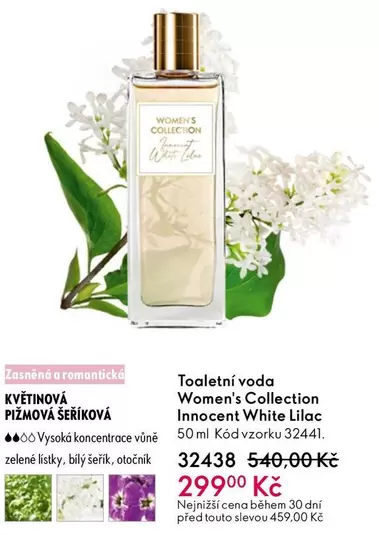 White - Women's Collection Innocent  Lilac