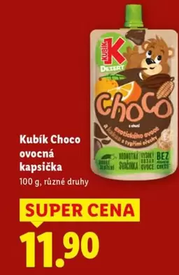 Super - Choco ovocná kapsička