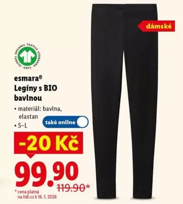 Legíny s BIO bavlnou