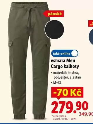 Men Cargo kalhoty