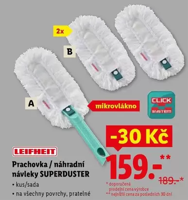 Prachovka / náhradní návleky SUPERDUSTER