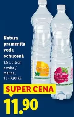 Super - pramenitá voda ochucená