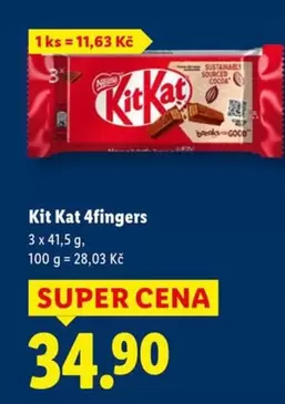 Kit Kat - 4fingers