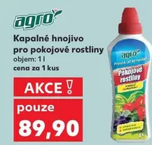 Kapalné hnojivo pro pokojové rostliny