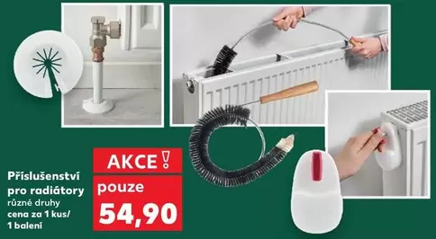 Příslušenstvi pro radiátory