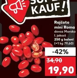 Rajčata mini Roma