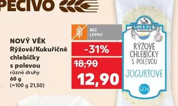 Rýžové/Kukuřičné chlebíčky s polevou