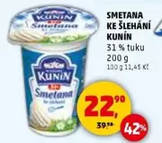 Smetana ke šlehání