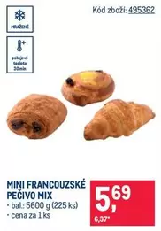 MINI FRANCOUZSKÉ PEČIVO MIX