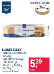 BURGER BULKY