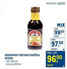 TERIYAKI OMÁČKA SEZAM