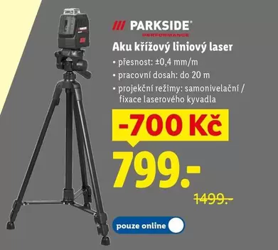 Aku křížový liniový laser