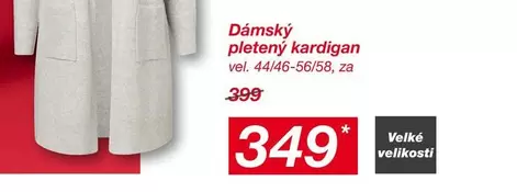 Dámský pletený kardigan