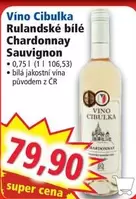 Super - Rulandské bílé Chardonnay Sauvignon