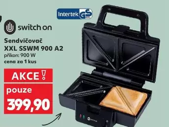 Switch - Sendvičovač XXL SSWM 900 A2