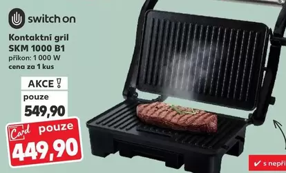 Switch - Kontaktní gril SKM 1000 B1