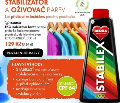 EKO stabilizátor barev